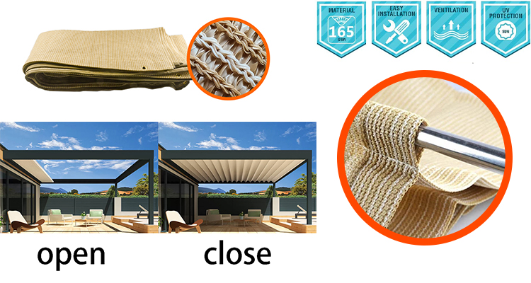 sun shade sails outdoor צל שמש מפליג בחוץ