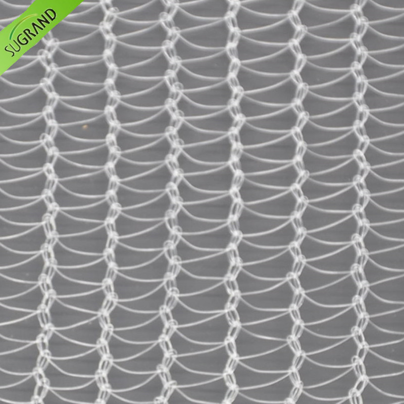 רשת 40GSM שקופה נגד ברד מגינה על צמחים