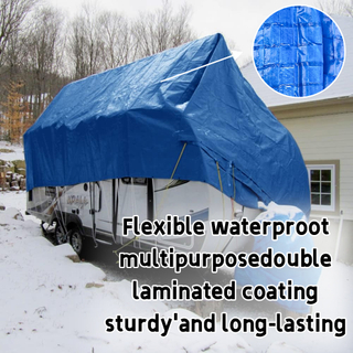 כבד כבד כחול חיצוני בד מכסה יצרן ברזנט