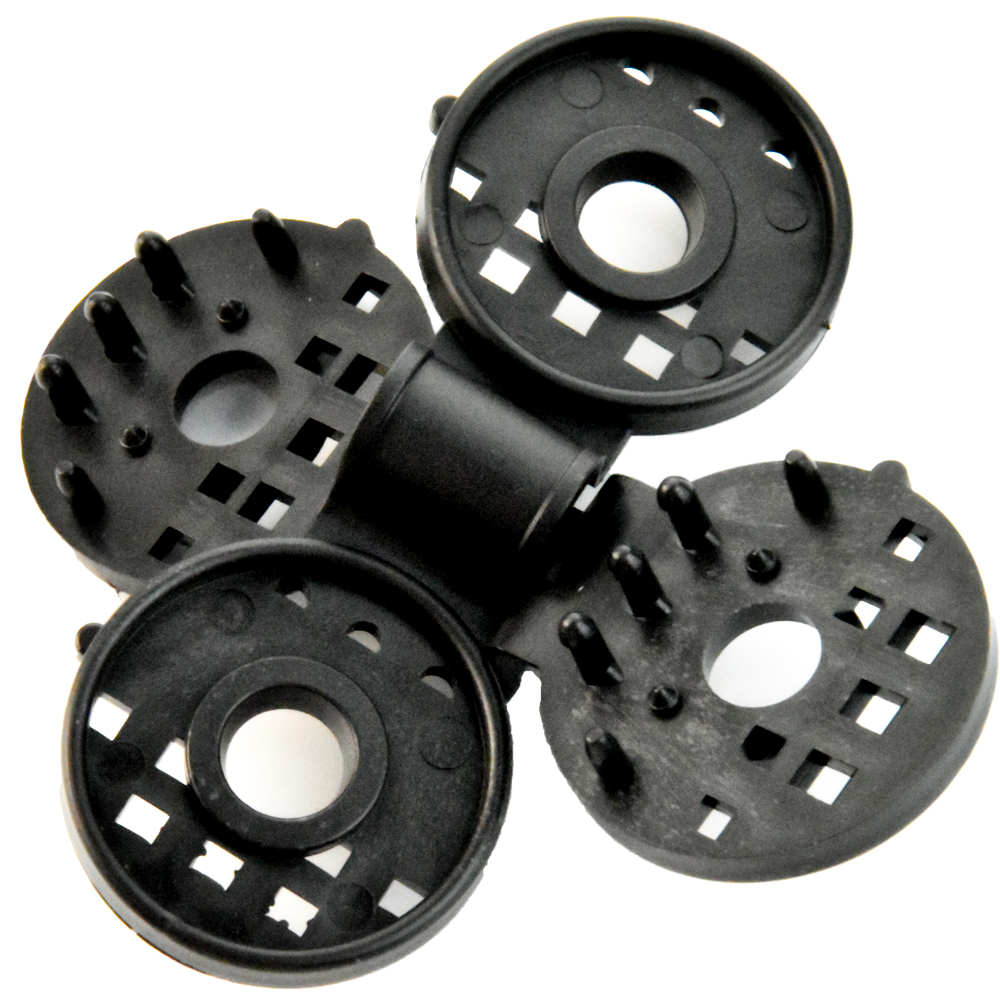 קליפ רשת שמש פלסטיק לחממה נטו גוון צלל נטו אבזם קליפ שחור