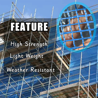 בטיחות בנייה PE LENO TARP יריעות פיגום