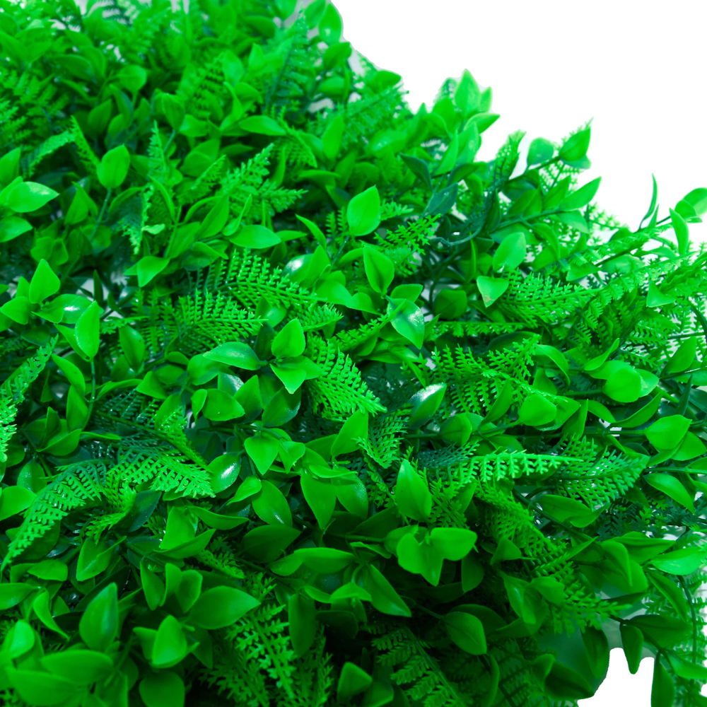  גינה חיצונית UV מוגנת קיר דשא ירוק מפלסטיק