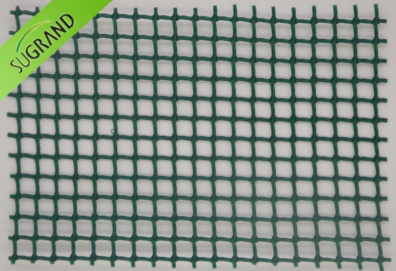 רשת גדר בטיחות HDPE ירוקה 470 גרם