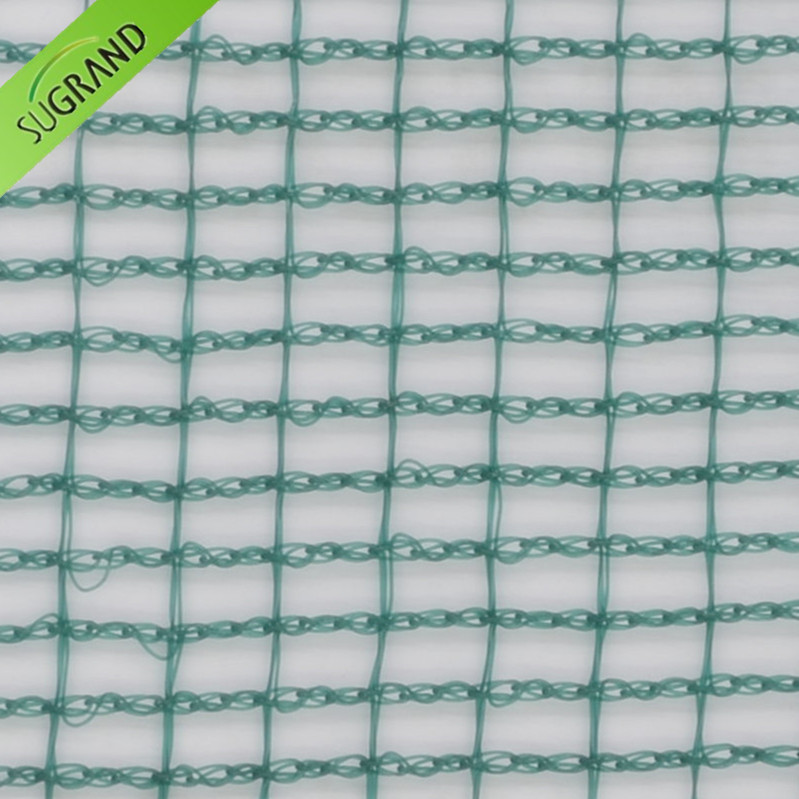 ירוק כהה רשת זית מרובעת 95GSM/רשת תפיסה