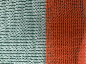 100GSM מונו משולש רשת זית ירוק וכתום