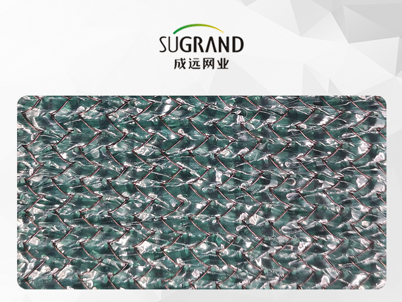 קלטת מונו שחורה ירוקה כהה 135 GSM Shade Net