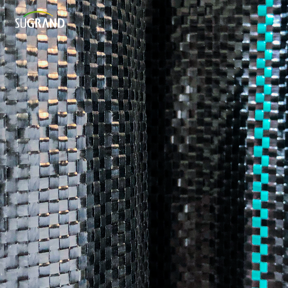 מחצלת עשבים שחורה לכיסוי קרקע לגנים