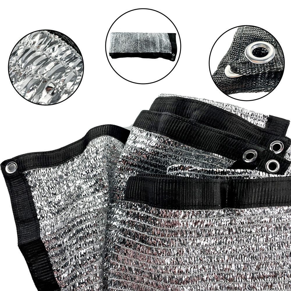 בד UV כסוף אלומיניום נייר נייר רשת רשת שר שמש צלל למכוניות