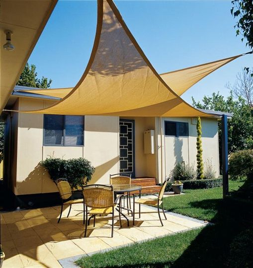 מפעל Sun Shade Shade Shade Shake Sthace For Pactory לחצרות אחוריות
