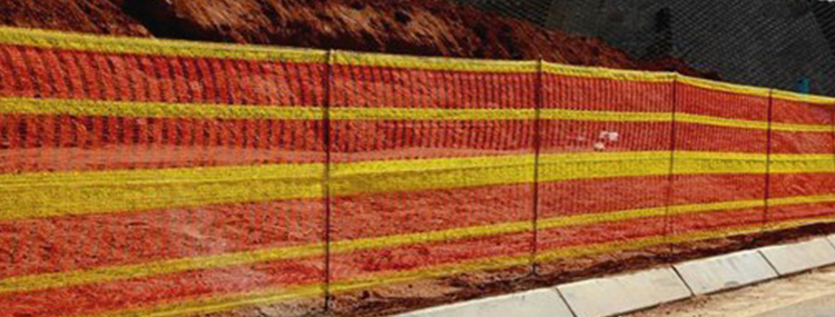 מפעל לרשת גדר כתום