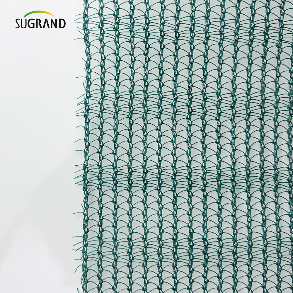 עץ פרי בוסתן מונו משולש 90GSM רשת זית ירוק וכתום 