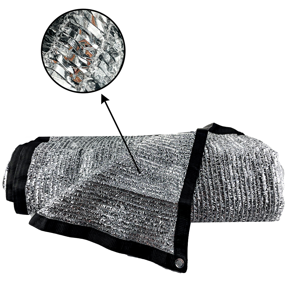 בד UV כסוף אלומיניום נייר נייר רשת רשת שר שמש צלל למכוניות