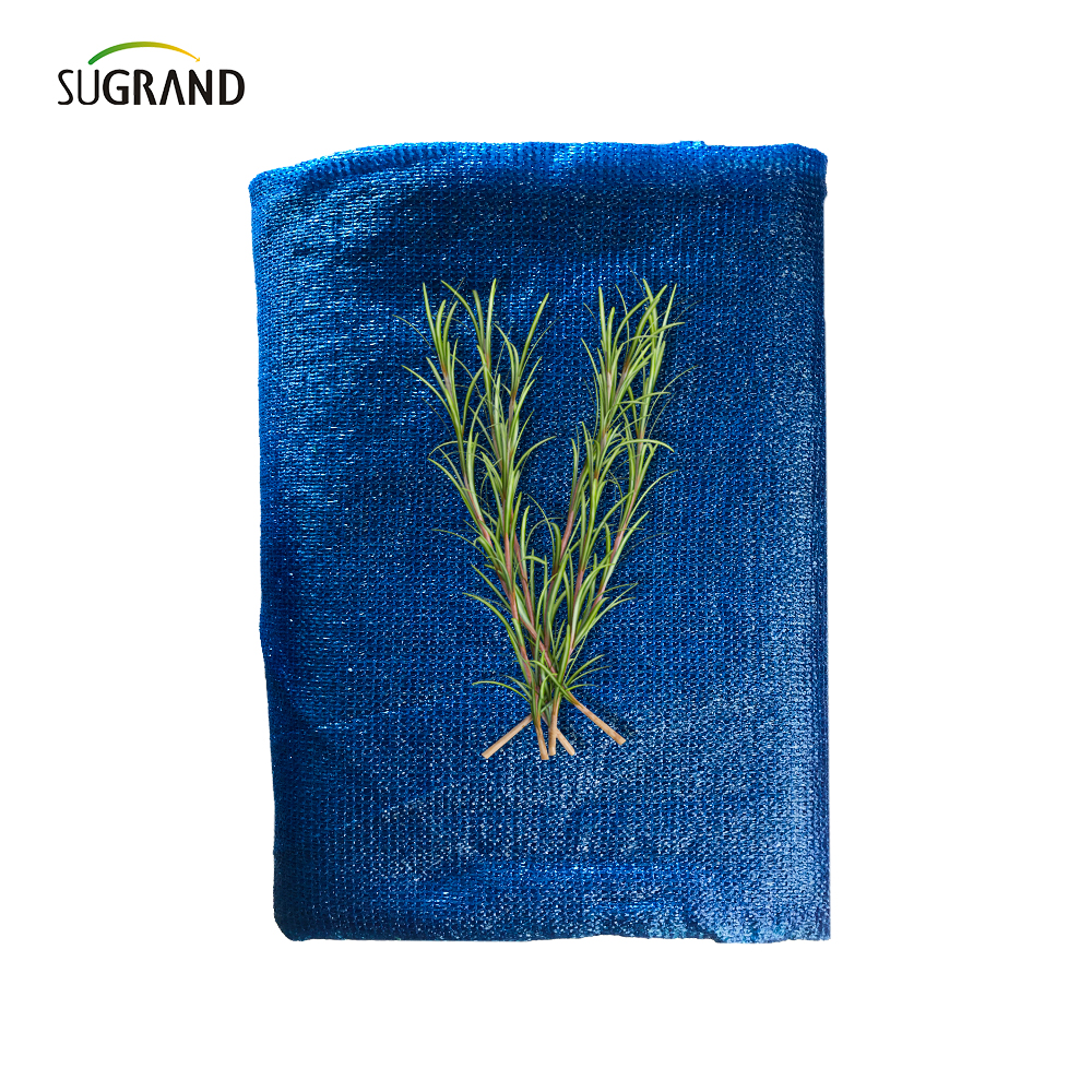 שתי מחטים קלטת כחולה + רשת צל קלטת