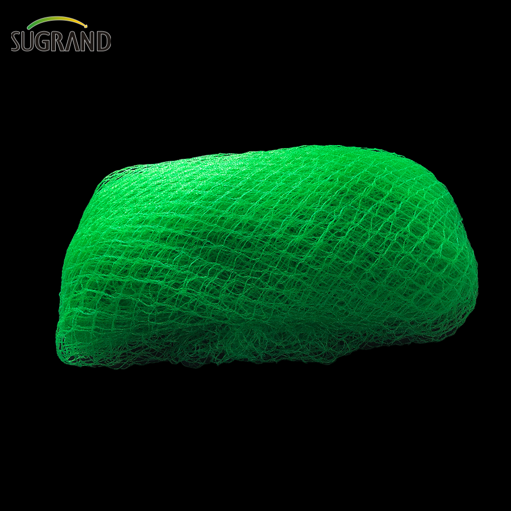 רשת ציפורים ירוקה ארוגה 10 מ'מ-30 מ'מ לתפוס ציפורים