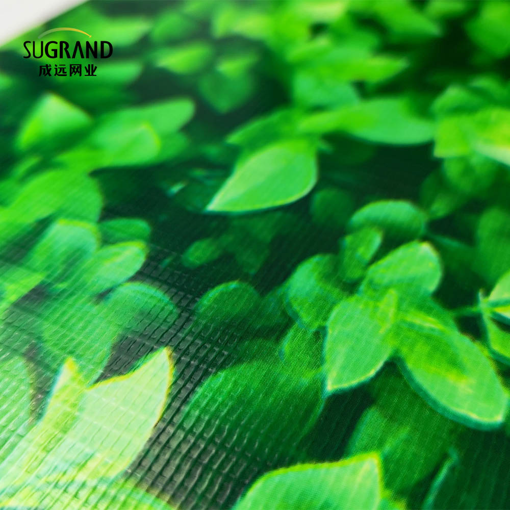 גדר מסך ברזנט של רצועת PVC ירוקה 0.19x35m