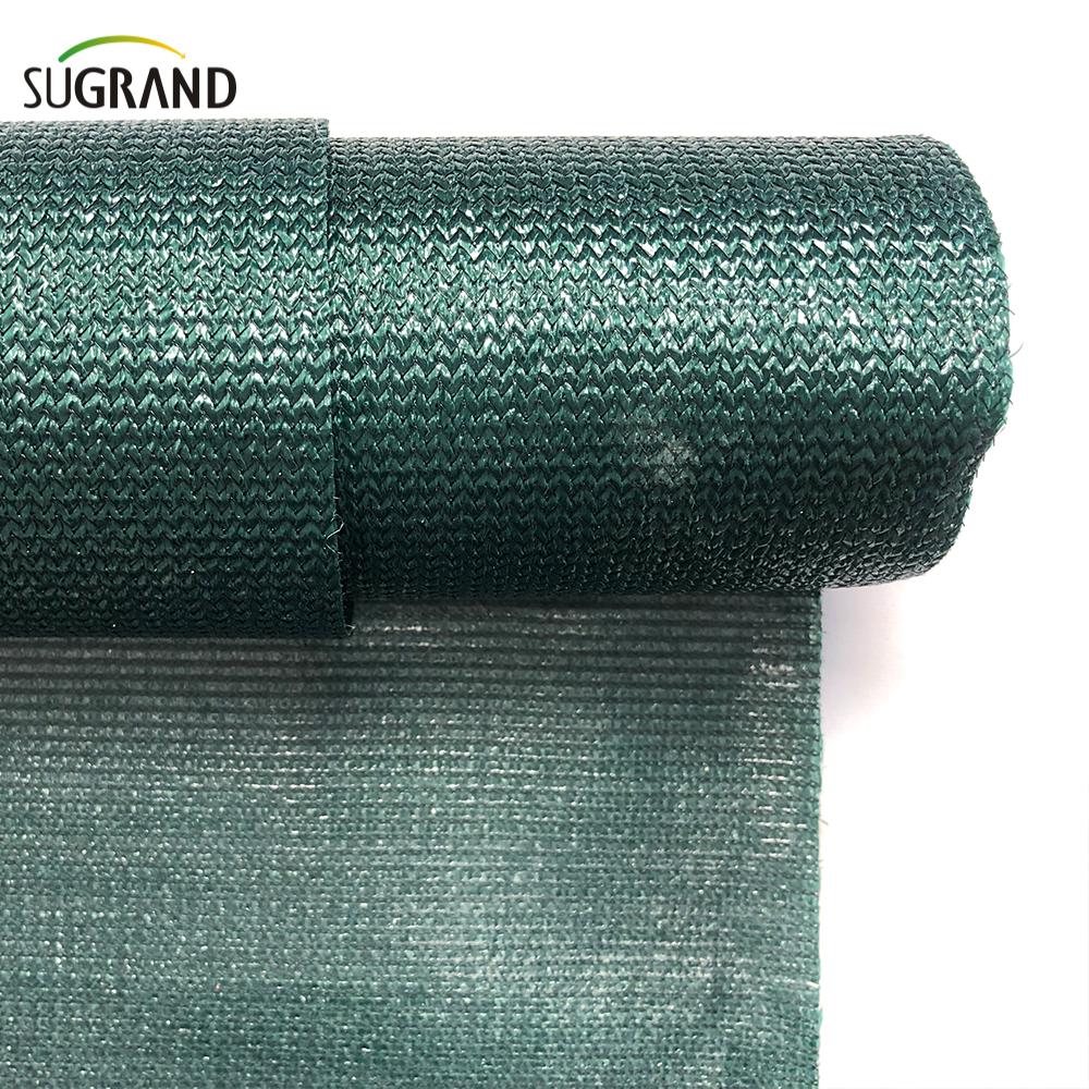 HDPE Beige ו- Blue Garding Garding Shade Net