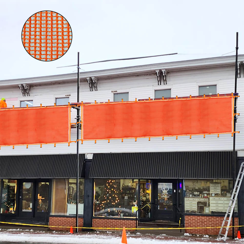 רשת בטיחות מעכבת אש רשת פיגום אש