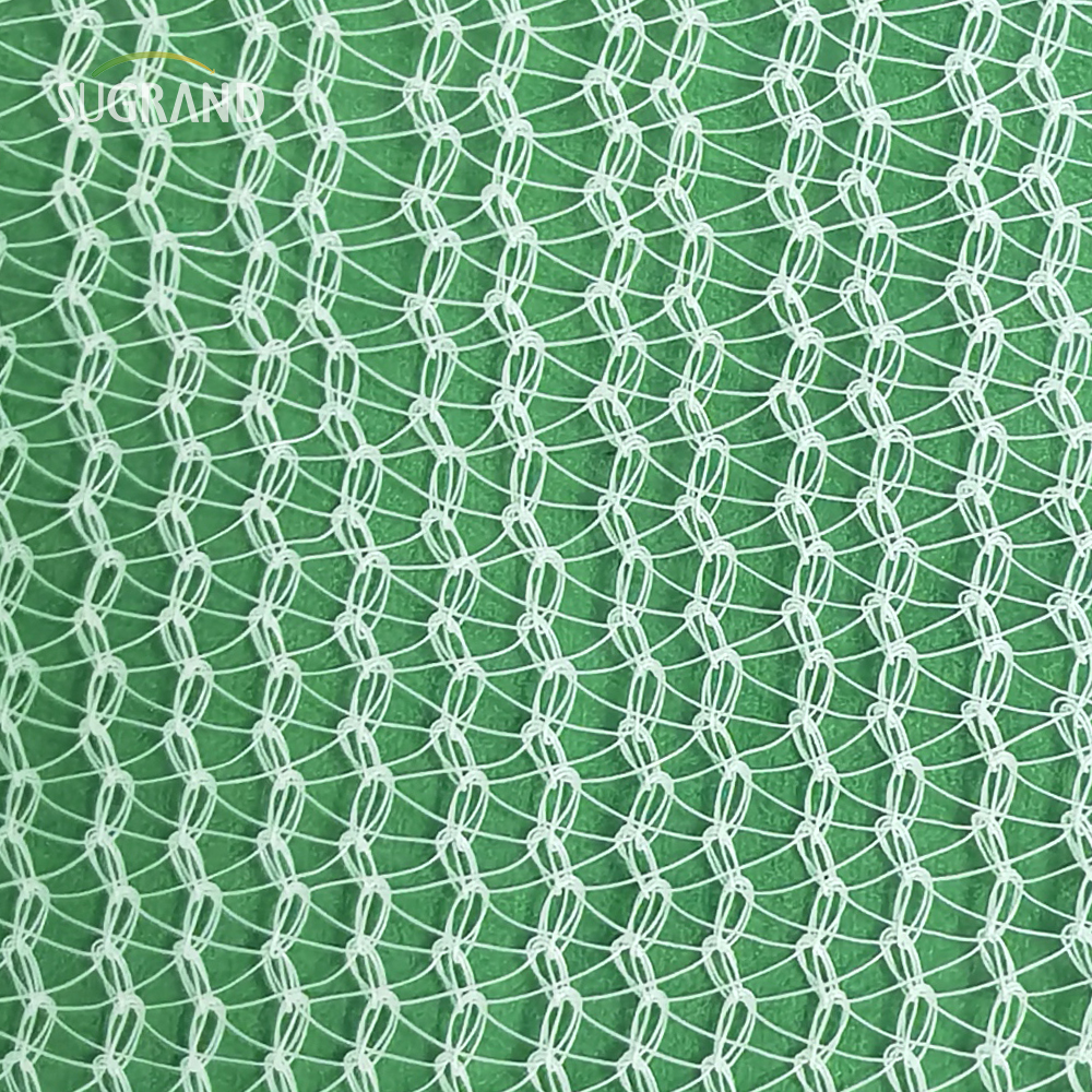 HDPE ו-UV לבן להגנה על פיגומים נטו פסולת