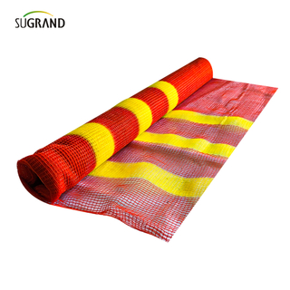  אזהרת פלסטיק נטו גדר בטיחות צהובה נטו רשת אזהרה