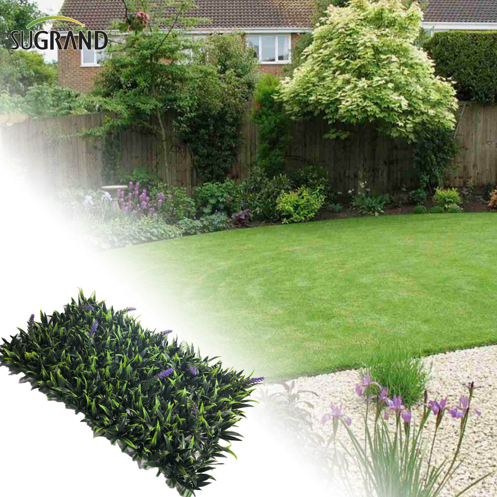 לוחות תאשור מלאכותי קיר דשא מלאכותי ירוק