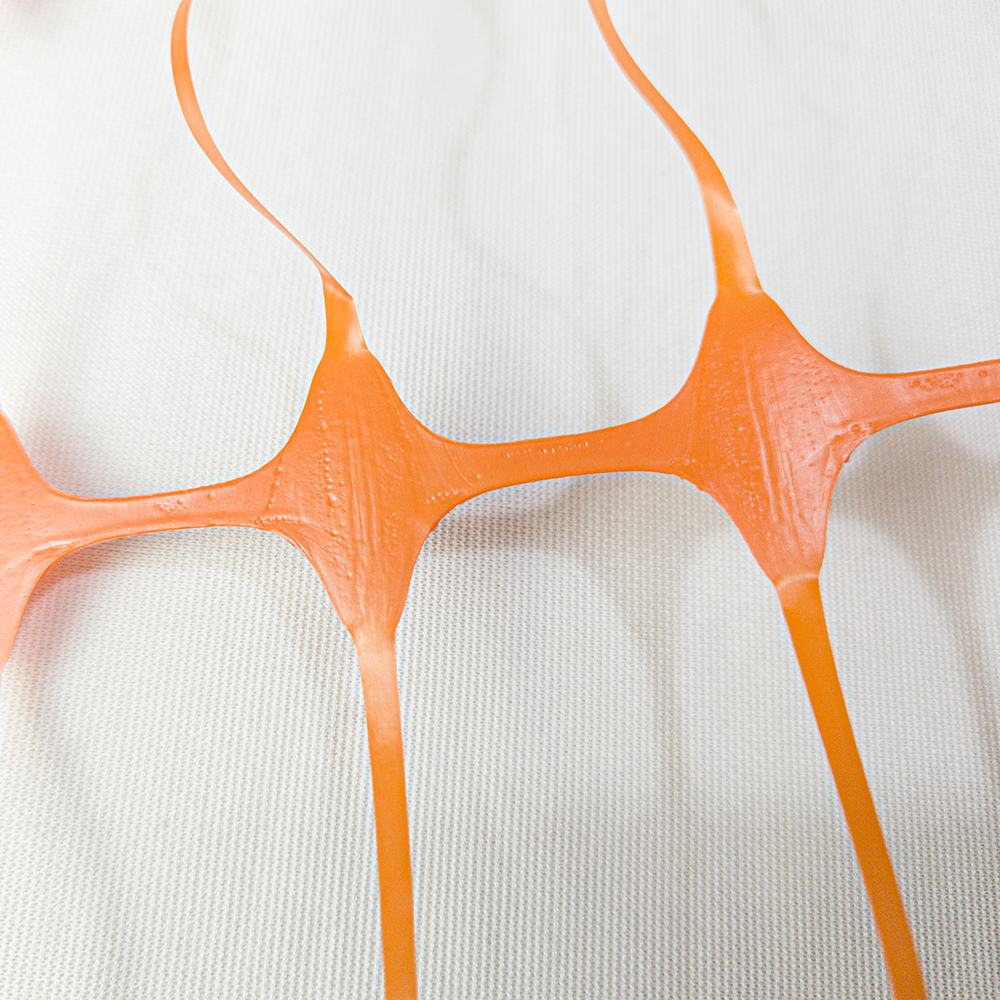 גידור גדר כתום 1x50m גדר רשת פלסטיק