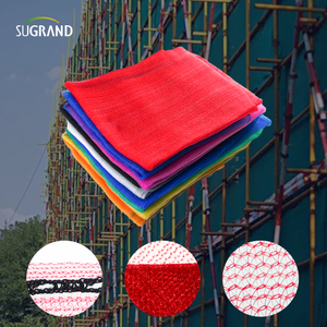 רשת פסולת אדומה ברשת פסולת בטיחות תעשייתית