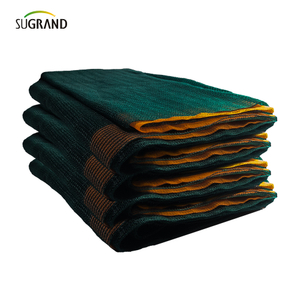 עץ פרי בוסתן מונו משולש 90GSM רשת זית ירוק וכתום 