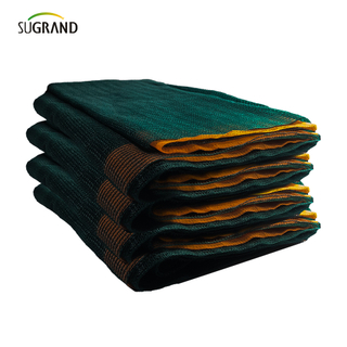 עץ פרי בוסתן מונו משולש 90GSM רשת זית ירוק וכתום 