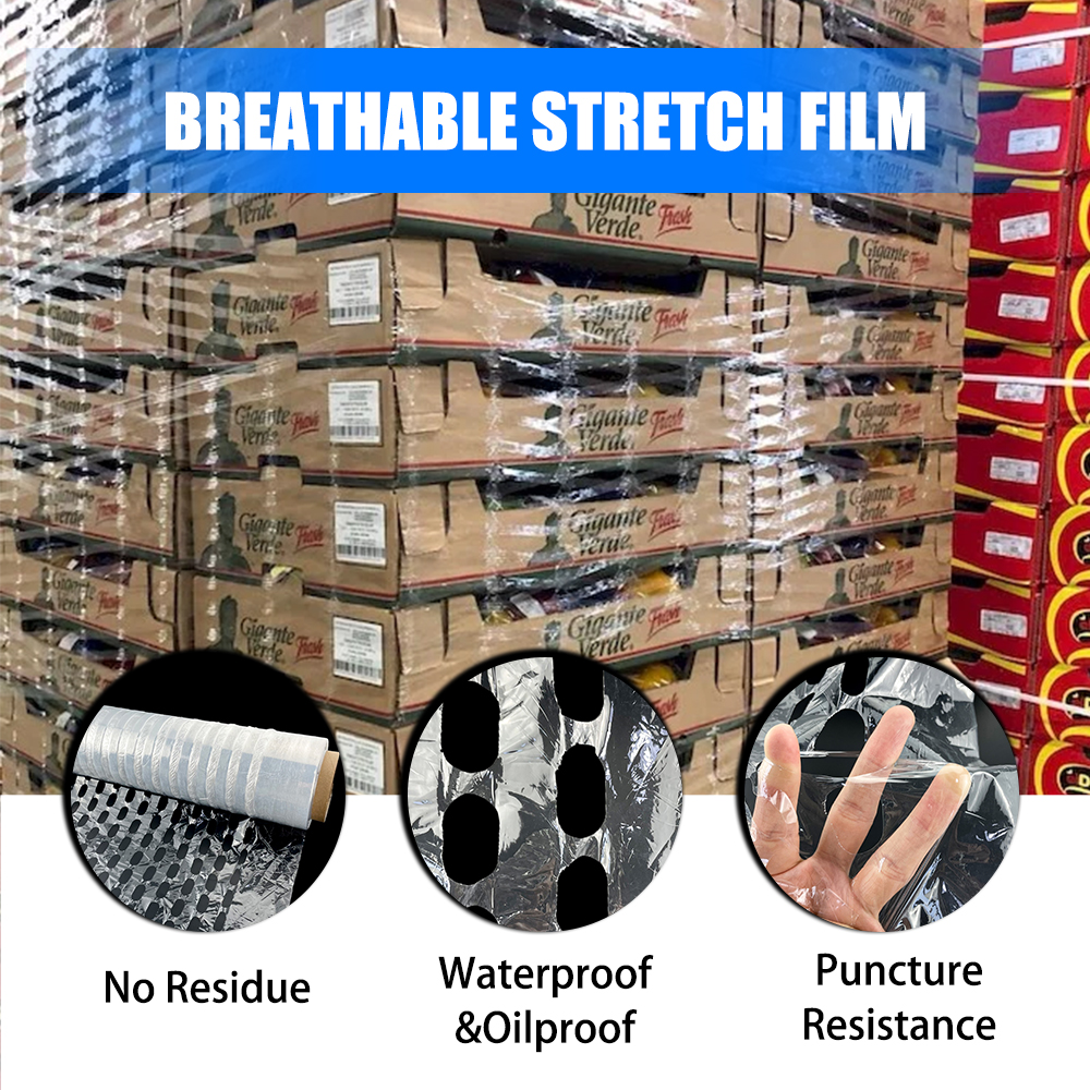 סרט עטוף מתיחה אוורור