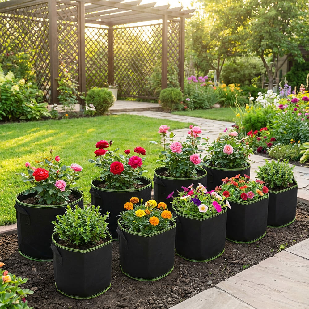 סיטונאי בד לא ארוג בגלון גידול שקיות