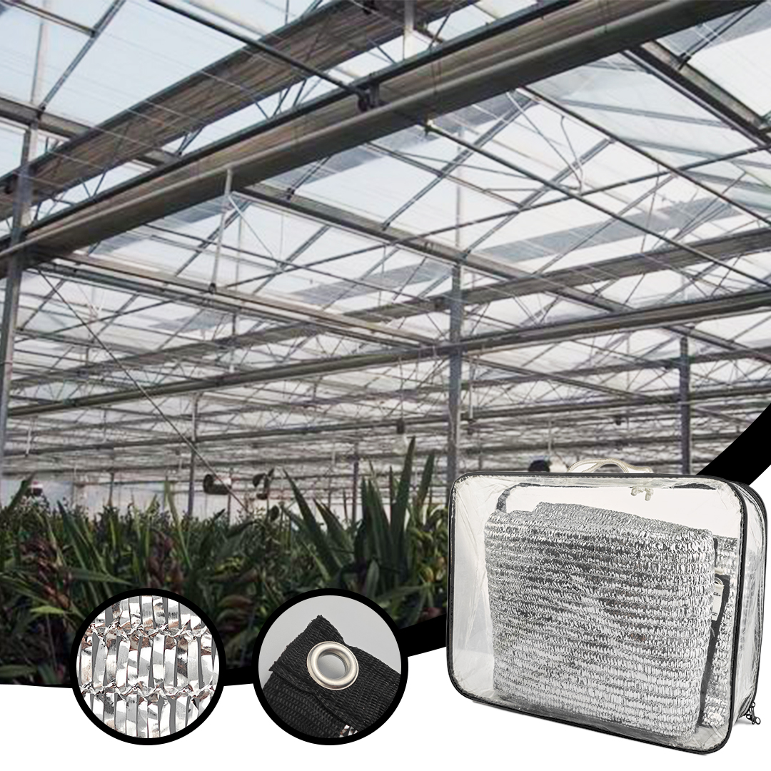 מדוע לבחור ברשת צל אלומיניום עבור החממה שלך?