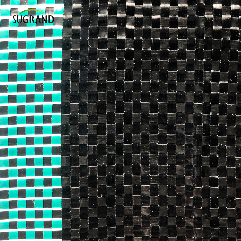 100 גרם כיסוי קרקע שחור וירוק/מחצלת עשב