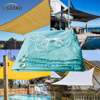 גוון בד 10x20 מפרש הצללה כחול מפרשי גוון