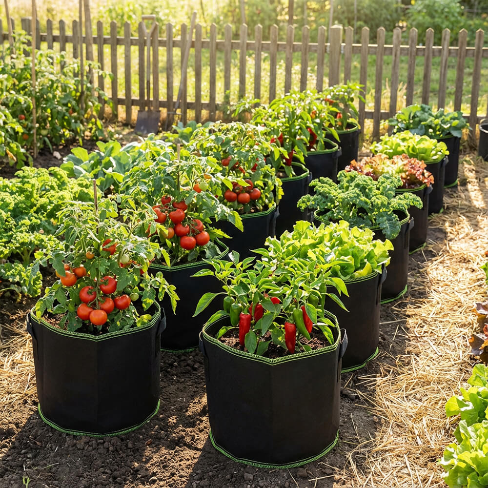 סיטונאי בד לא ארוג בגלון גידול שקיות