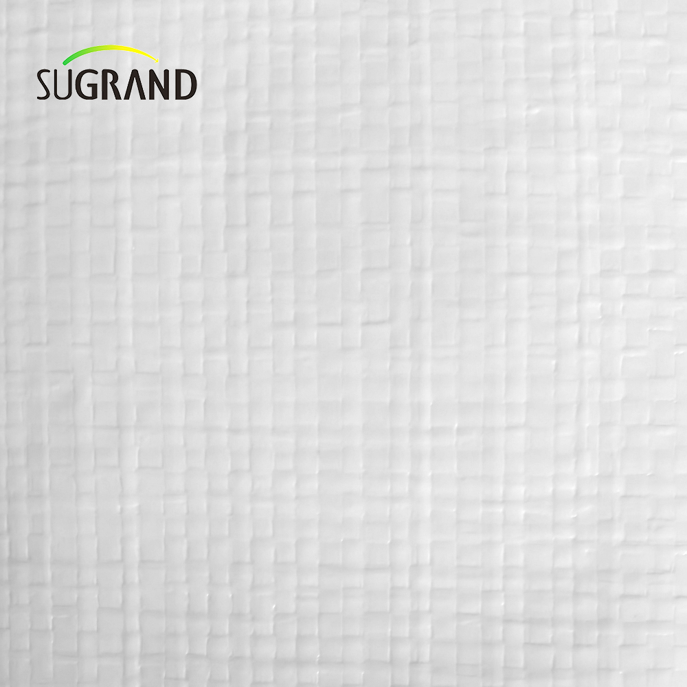 ברזנט לבן PE בכיסויי חקלאות לחקלאות תעשייתית