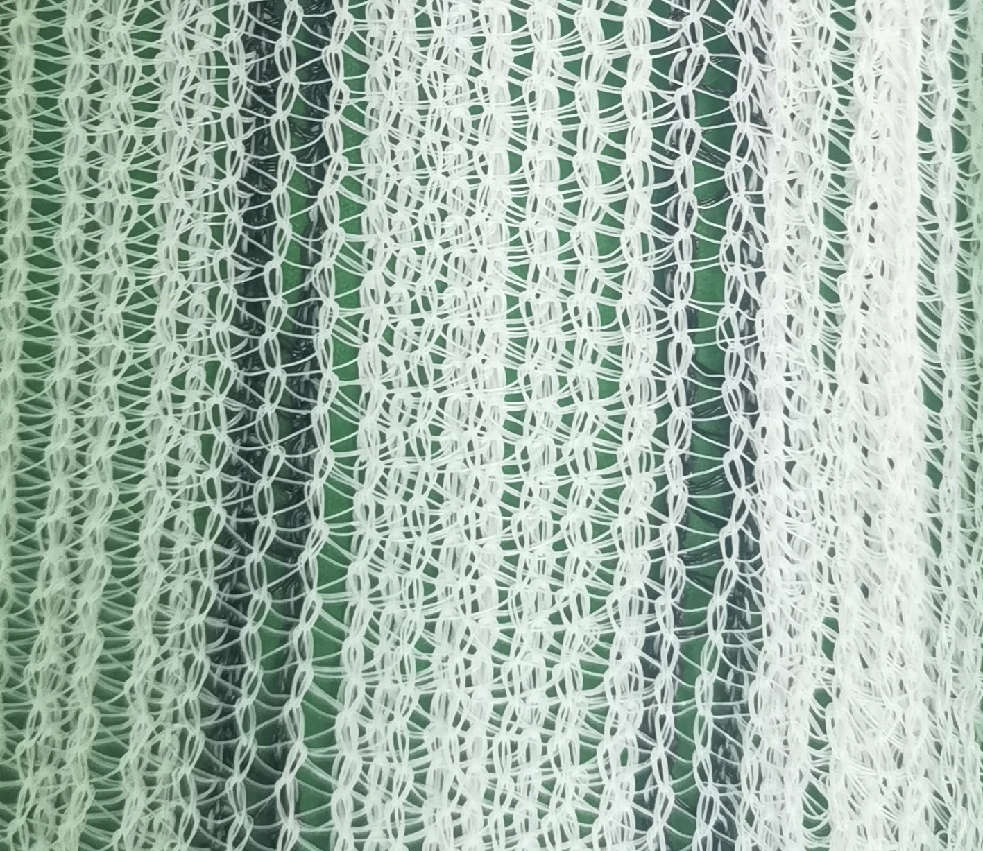 HDPE ו-UV לבן להגנה על פיגומים נטו פסולת