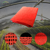 38 Gsm Tape Two Needles Shade Red Net HDPE Sun Shade Net 