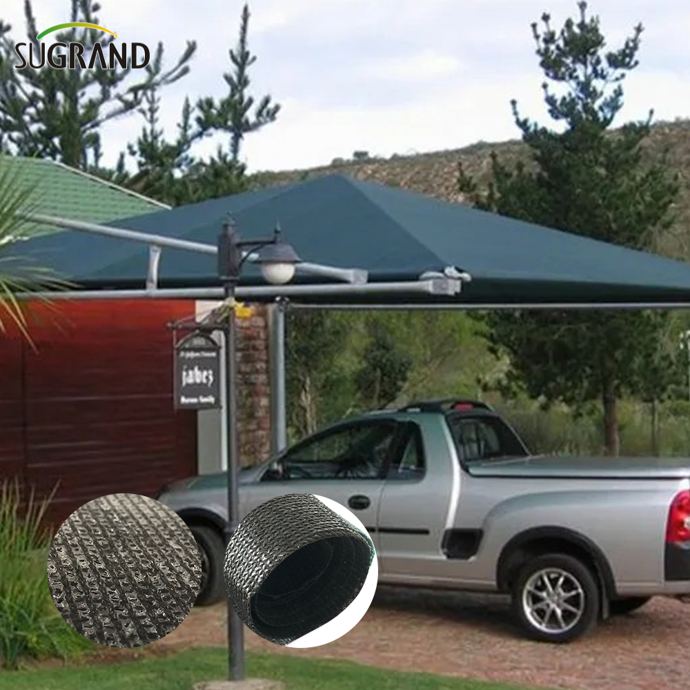 חיצוני אפור כהה אפור אטום מים סוכך צלני חופה רשת חופה