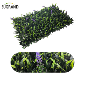 לוחות תאשור מלאכותי קיר דשא מלאכותי ירוק