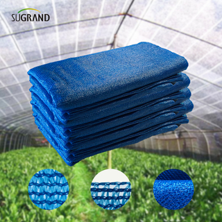 שתי מחטים קלטת כחולה + רשת צל קלטת