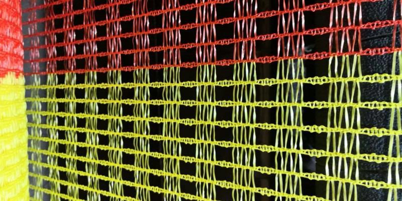 רשת אזהרה צהובה וכתומה של 60 גרם