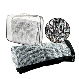 בד UV כסוף אלומיניום נייר נייר רשת רשת שר שמש צלל למכוניות