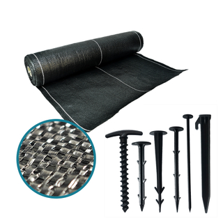 כיסוי קרקע מפלסטיק סרוג עיוות באיכות גבוהה למשתלה