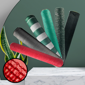 מפעל סיני אדום HDPE Agriculture Shade Net לגן